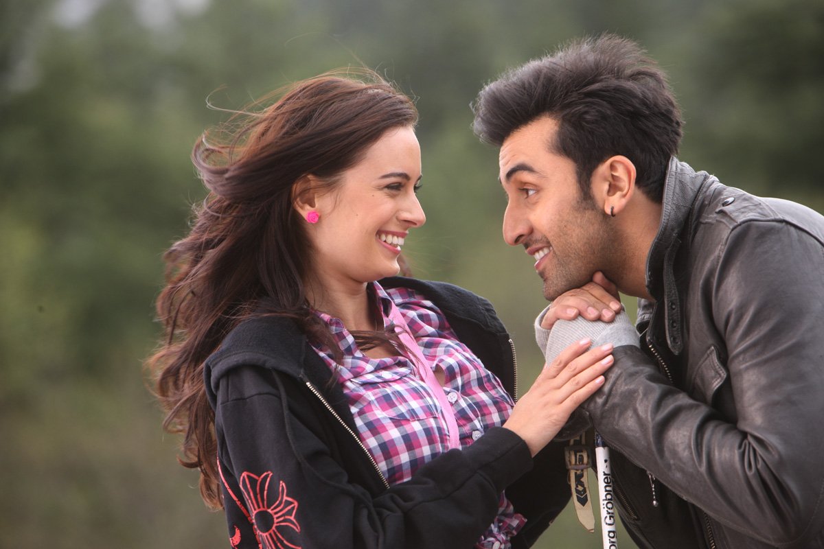 evelyn sharma with ranbir kapoor in yeh jawaani hai deewani pic 1