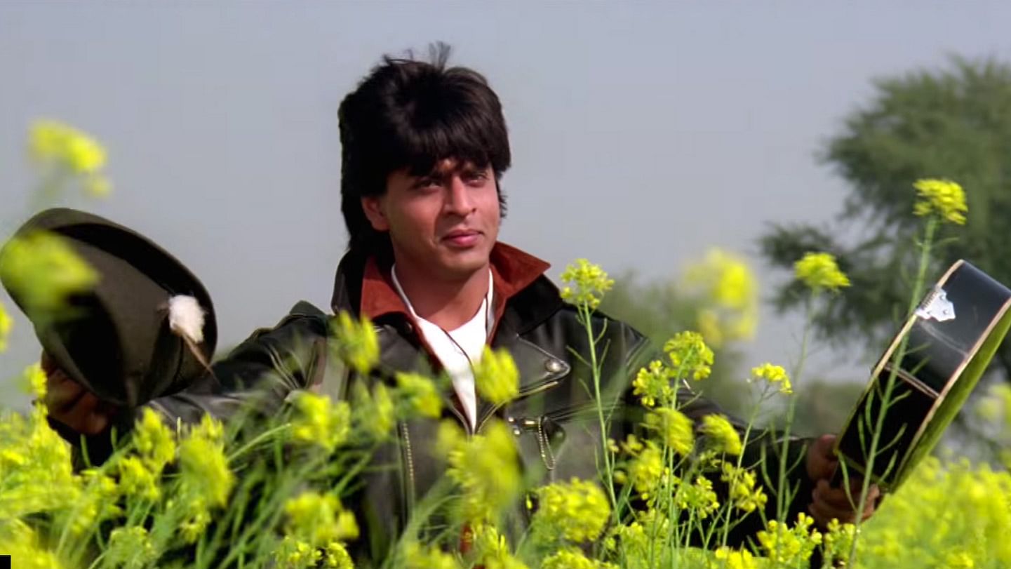 SRK in DDLJ Scene