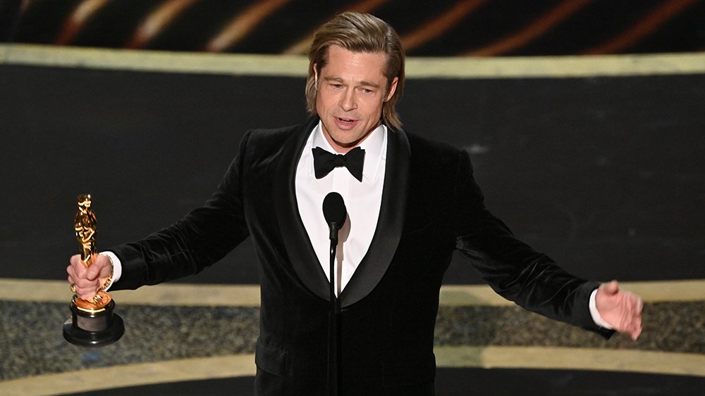 brad pitt wins best supporting actor at the 2020 academy award
