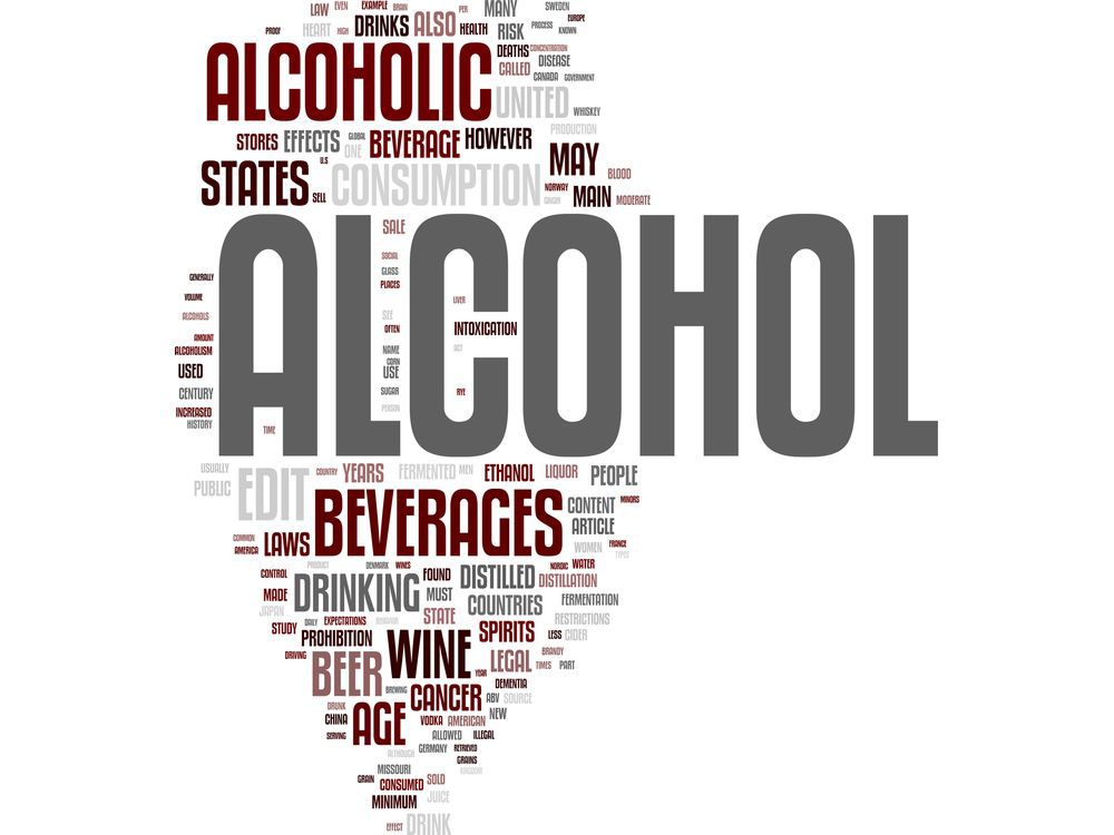 alcohol word cloud