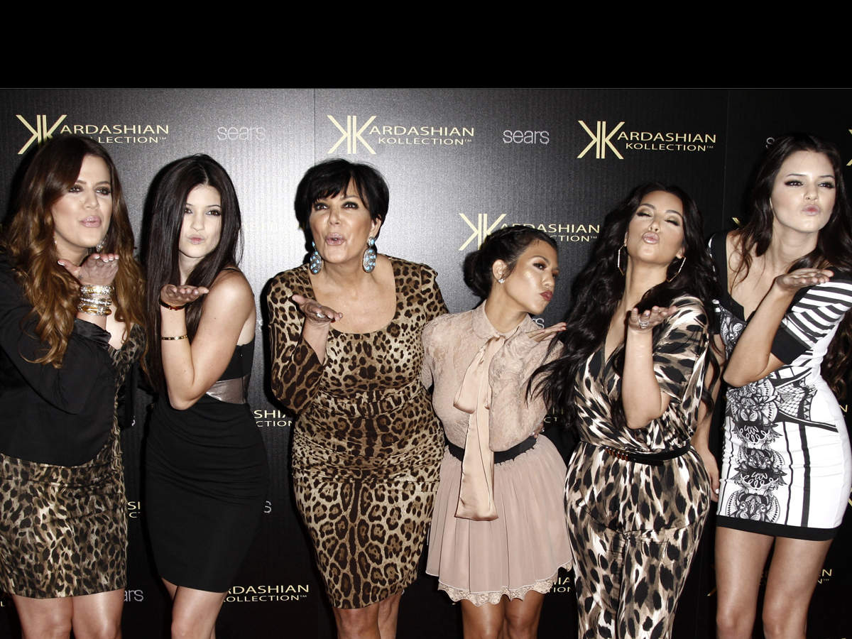 file photo of 2011 khloe kardashian kylie jenner kris jenner kourtney kardashian kim kardashian and kendall jenner at the kardashian kollection launch party in los angeles