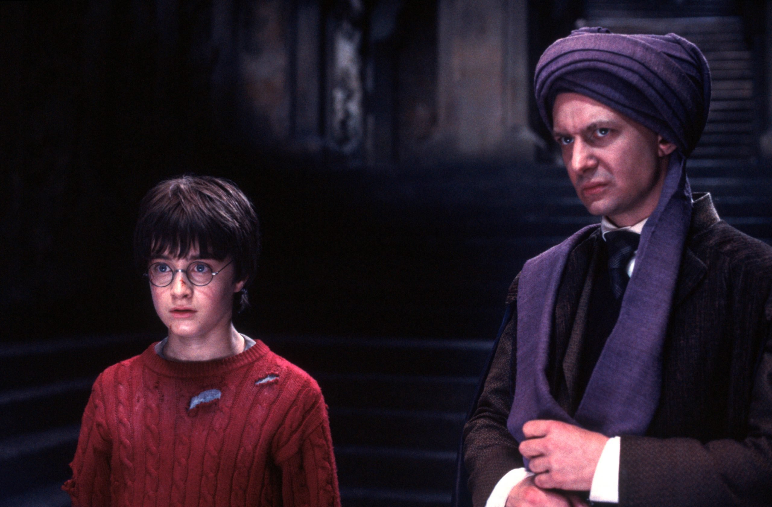 QuirinusQuirrell WB F1 QuirrellAndHarry Still 080615 Land scaled