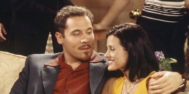 Pete Becker and Monica Geller in Friends